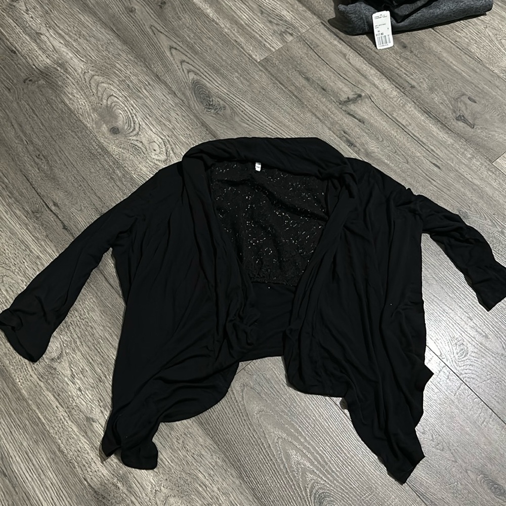 Elle lace back cardigan